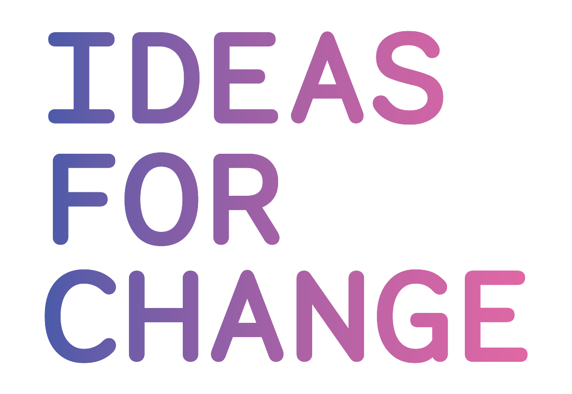Logo Ideas for Change (fondo blanco)